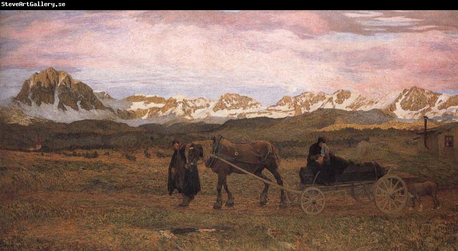 Giovanni Segantini Returning Home